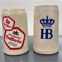 Hofbrauhaus & So Ein bier Gtuttgarter Beer Steins