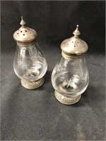 (2) Sterling Shakers
