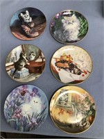 Cat Collector Plates & Tom and Jerry Glass