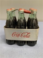 Metal Coca-Cola Carrier w/ Cokes