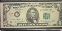 1977 $5 *Off Center Printed* US Note