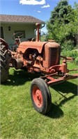 Case DC tractor, wide front,  540 PTO, gas