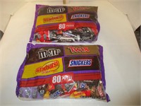 2 80pc Bags of Candy