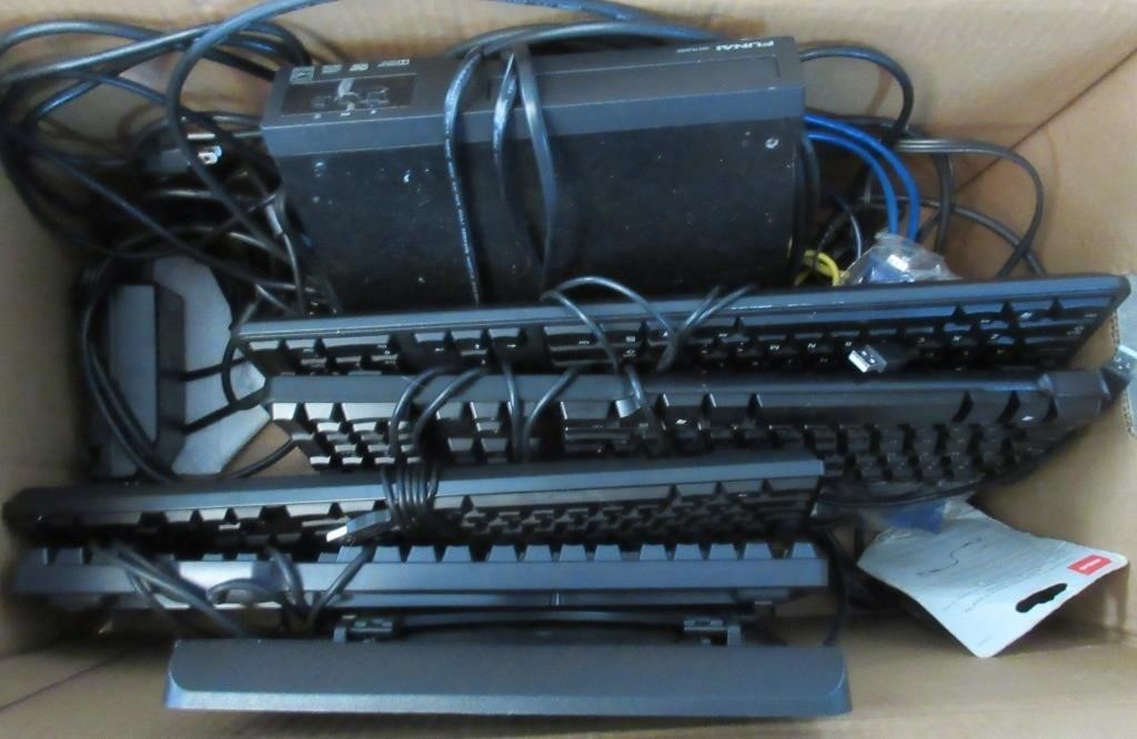 Box Full of Keyboards, DVD Player