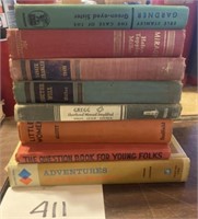 lot of vintage books