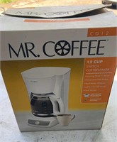 Mr Coffee 12 Cup Coffeemaker and 10lb Leg Weights