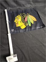 Chicago Blackhawks Car Window Flag NHL Memorbila