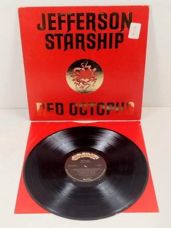 GUC Jefferson Starship: Red Octopus Vinyl Record