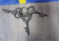 Decorative Cast Iron Keys.