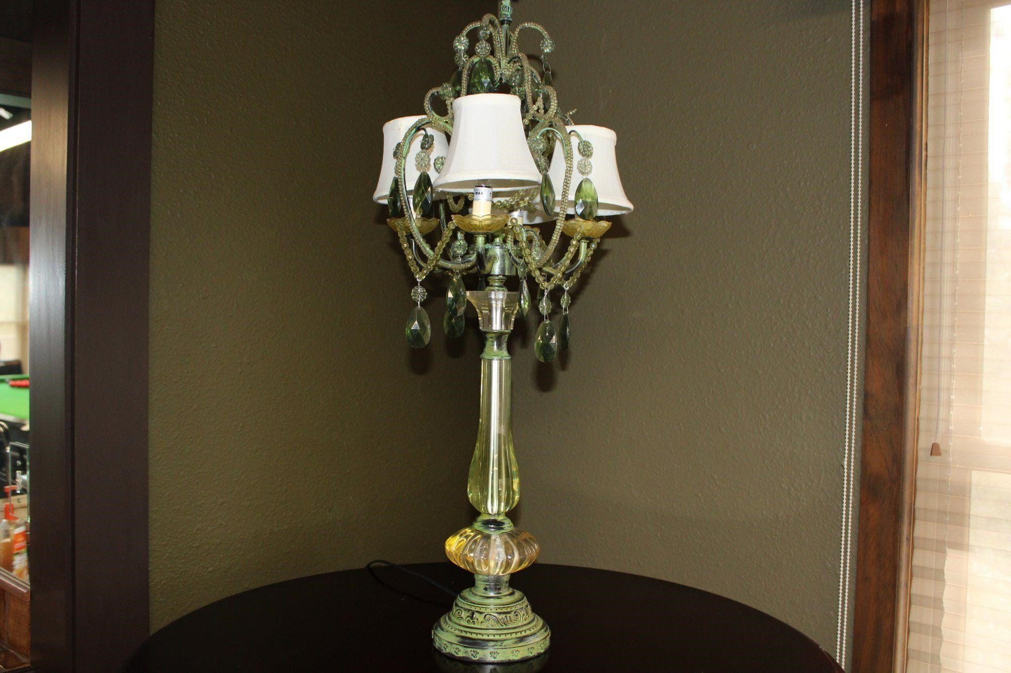 Vintage Antique-Style Table Chandelier