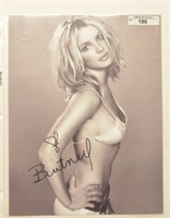 Signed Britney Spears 8.5x11 Photo With COA