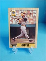 OF) Barry Bonds Rookie card 1987
