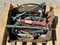 Pallet of Hydraulic Tools, Benders, Etc.