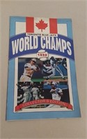 1992 Toronto Blue Jays Collectors Edition Book