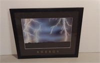 Holographic Energy Wall Hanging 21.75x18"