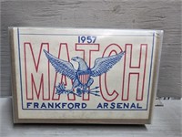 1957 Frankford  Arsenal 30-06 Match Ammo