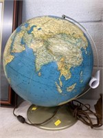 12 Inch Lighted World Globe