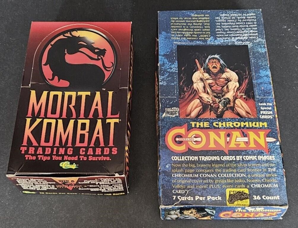 (K) Mortal Kombat Trading Cards And The Chromium