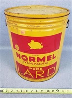 Hormel Lard Tin 14"T