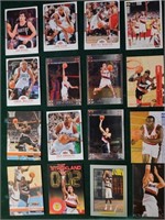 (16) Portland Trail Blazers Basketball Cards- Zach