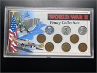 World War II Penny Collection