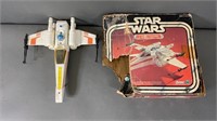 Vtg 1977 Star Wars X-Wing Fighter Complete In Box