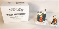 The Original Snow Village "Fresh Frozen Fish"
