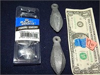 5ct Large Fishing Sinkers