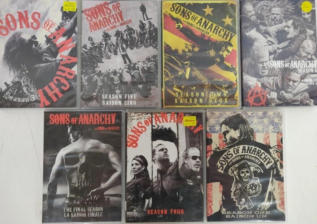 Sons of Anarchy Disc Sets