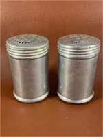 Aluminum Salt and Pepper Shakers