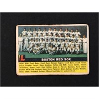 1956 Topps Boston Red Sox Team Card