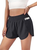 Blooming Jelly Women's Quick-Dry Running Shorts-XL