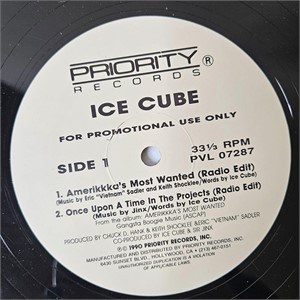 RARE Ice Cube Amerikkka's Most Wanted Vinyl PROMO