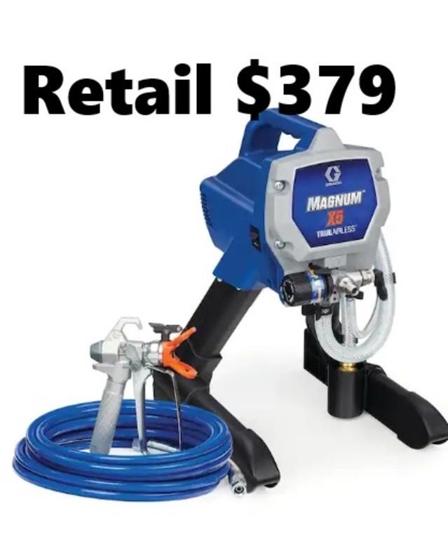 Graco Magnum X5 Airless Stand Paint Sprayer