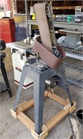 Craftsman Belt/Disc Sander on Castered Cart
