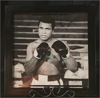 14x14" Muhammad Ali Framed Photo