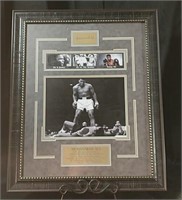 19x23" Muhammad Ali Framed Display