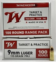 (OO) 200 Winchester 9mm Luger Rounds