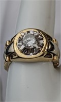 14KT GOLD & 1.03ct DIAMOND RING