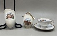 Nurnberg Porcelain Trinket Dishes Including