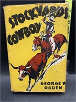 Stockyard cowboys - 1938 hardback book