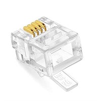 TECH-X Telephone Plug 4 Pin RJ11 6P4C Modular Plug