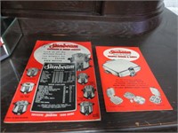 TWO VINTAGE SUNBEAM APPLIANCE OWNERS RECIPE BOOK