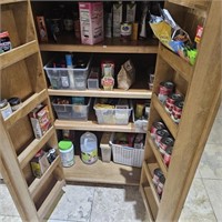 2 Pantry Cabinets Full Of Dry Goods-Canned Foods