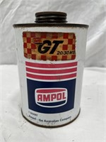 Ampol GT quart oil tin