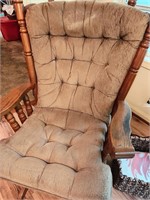 Wooden Glider Rocker - Excellent Shape!