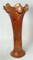 Fenton Marigold Carnival Glass Vase