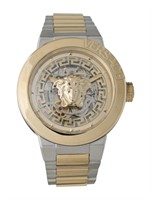 Versace Medusa Infinite 40mm Gold Dial Watch