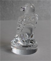 Steuben Crystal Eagle w Pedestal