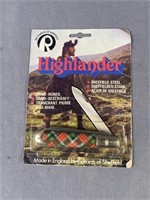 Vintage Highlander Sheffield Steel Jackknife